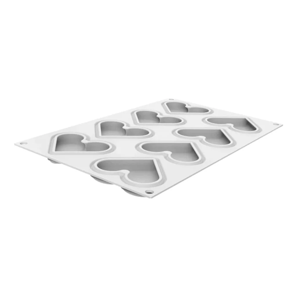 Stampo Silicone Cuore Level Hearts + Tagliapasta SILIKOMART