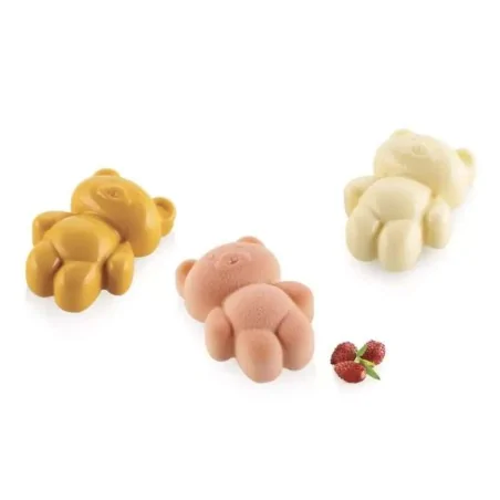 Stampo Silicone Orsetto Teddy Bear 18 Cavità SILIKOMART