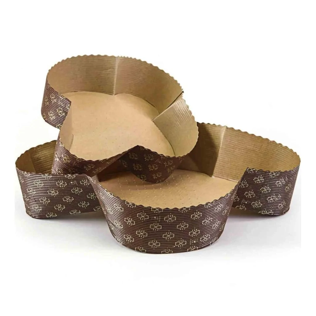Stampo Colomba Carta da Forno 750 g 5 Pz DT
