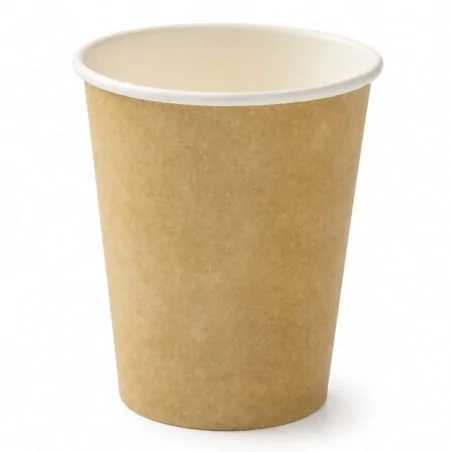 Bicchiere Cartoncino Avana 210 ml 7 Oz 50 Pz USOBIO