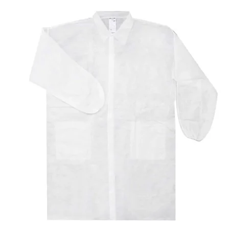 Camice Monouso TNT Bianco Velcro 30 g Tg. 
