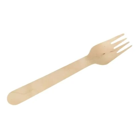 Forchette Legno Biodegradabili 16 cm 100 Pz FLORIDA