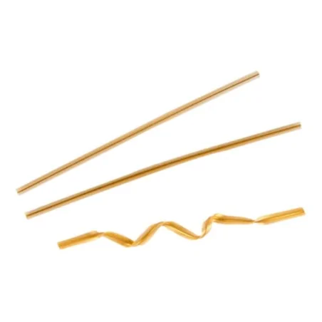 Nastri Chiudisacchetto Oro 9,5 cm 100 Pz GARCIA DE POU