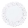 Pizzi Carta Regal Bianchi Rotondi Cm 32 Pz 250 LEONE