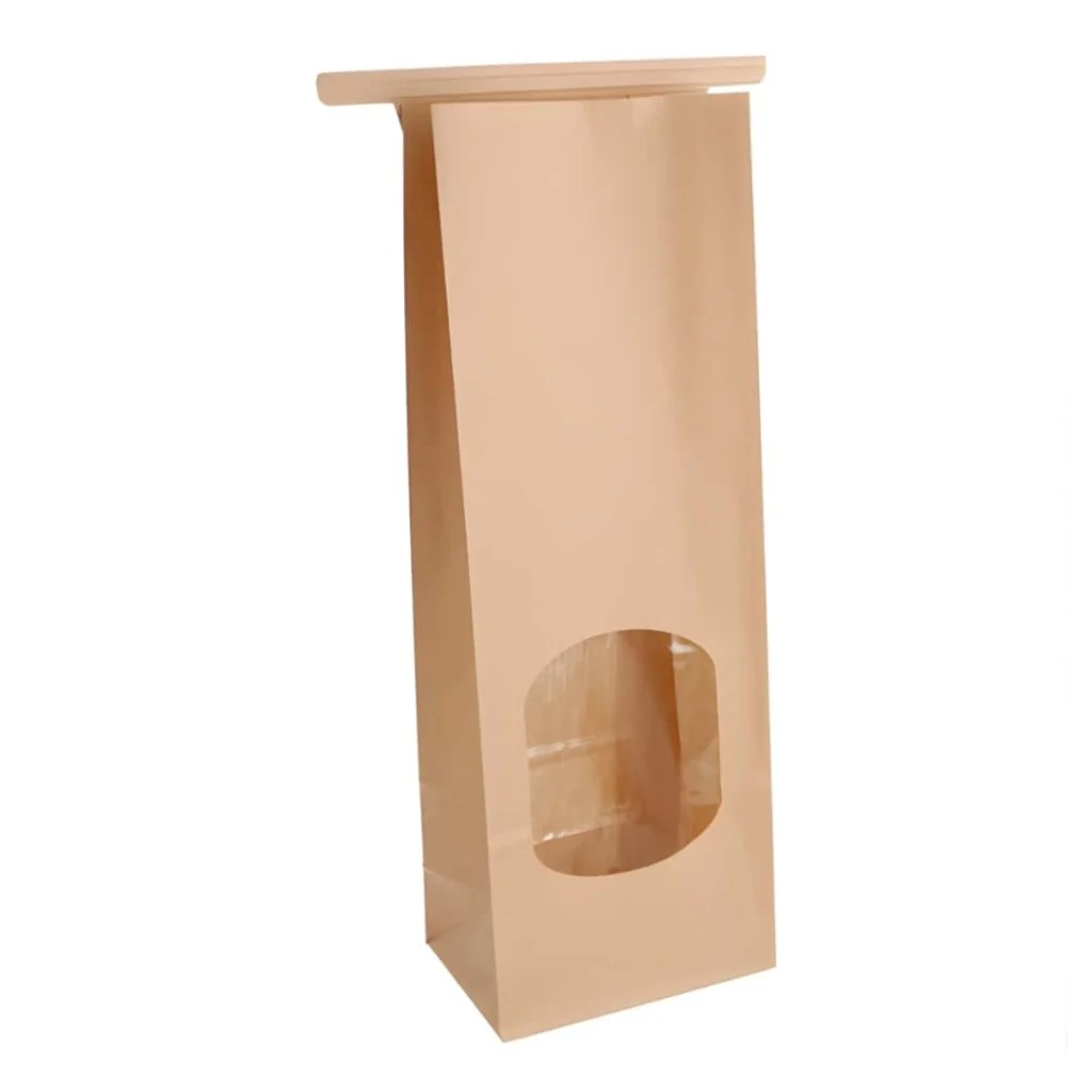Sacchetti Con Finestra Kraft 9+6x25cm 10pz GARCIA DE POU