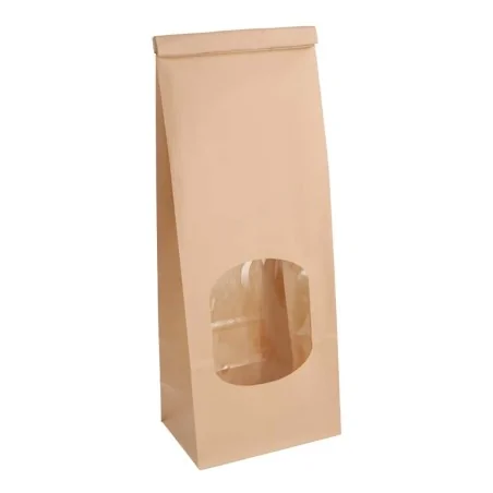 Sacchetti Con Finestra Kraft 9+6x25cm 10pz GARCIA DE POU
