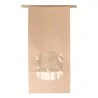 Sacchetti Con Finestra Kraft 12+6,5x25cm 10pz GARCIA DE POU