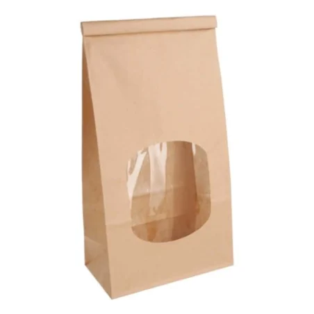 Sacchetti Con Finestra Kraft 12+6,5x25cm 10pz GARCIA DE POU