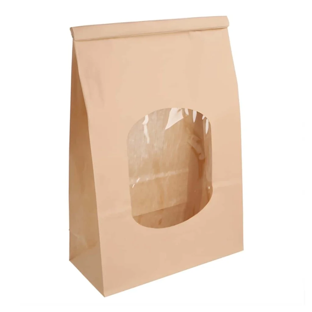 Sacchetti Con Finestra Kraft 15,5+7x24cm 10pz GARCIA DE POU