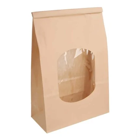 Sacchetti Con Finestra Kraft 15,5+7x24cm 10pz GARCIA DE POU