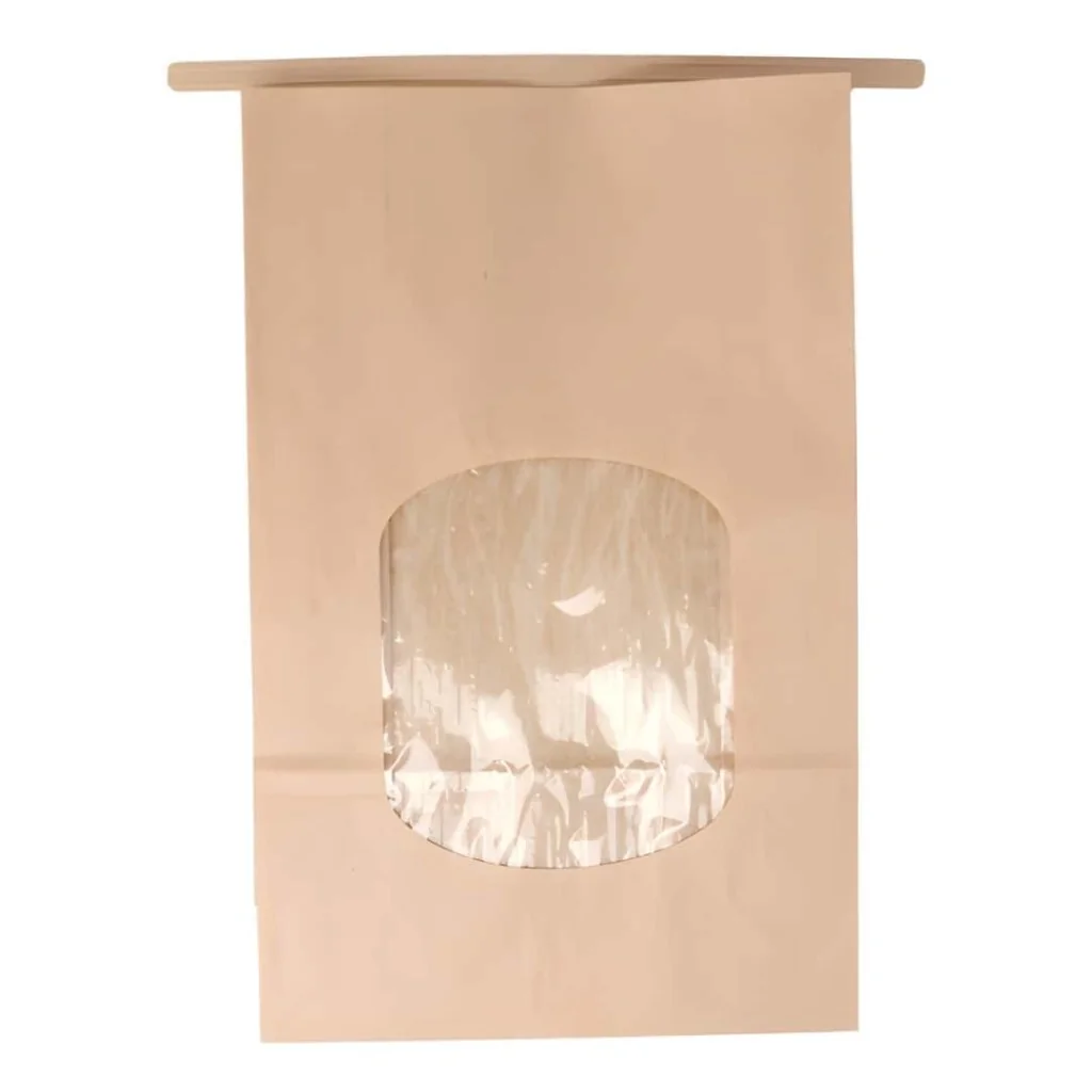 Sacchetti Con Finestra Kraft 15,5+7x24cm 10pz GARCIA DE POU