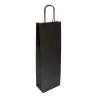 Sacchetti Sos Con Manici 14+8x40 Cm 1 Bottiglia Nera 10pz