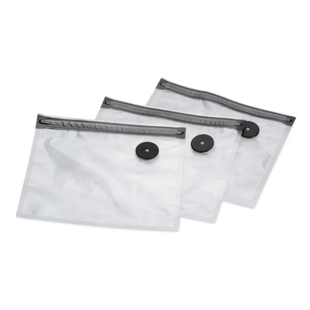 Sacchetti Vacu Zip 26x23 Cm Pz 20 CASO DESIGN