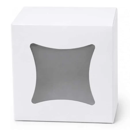 Scatola Bianca Dama Con Finestra Cm.17x17x10h Pz.5 IMBALLAGGI