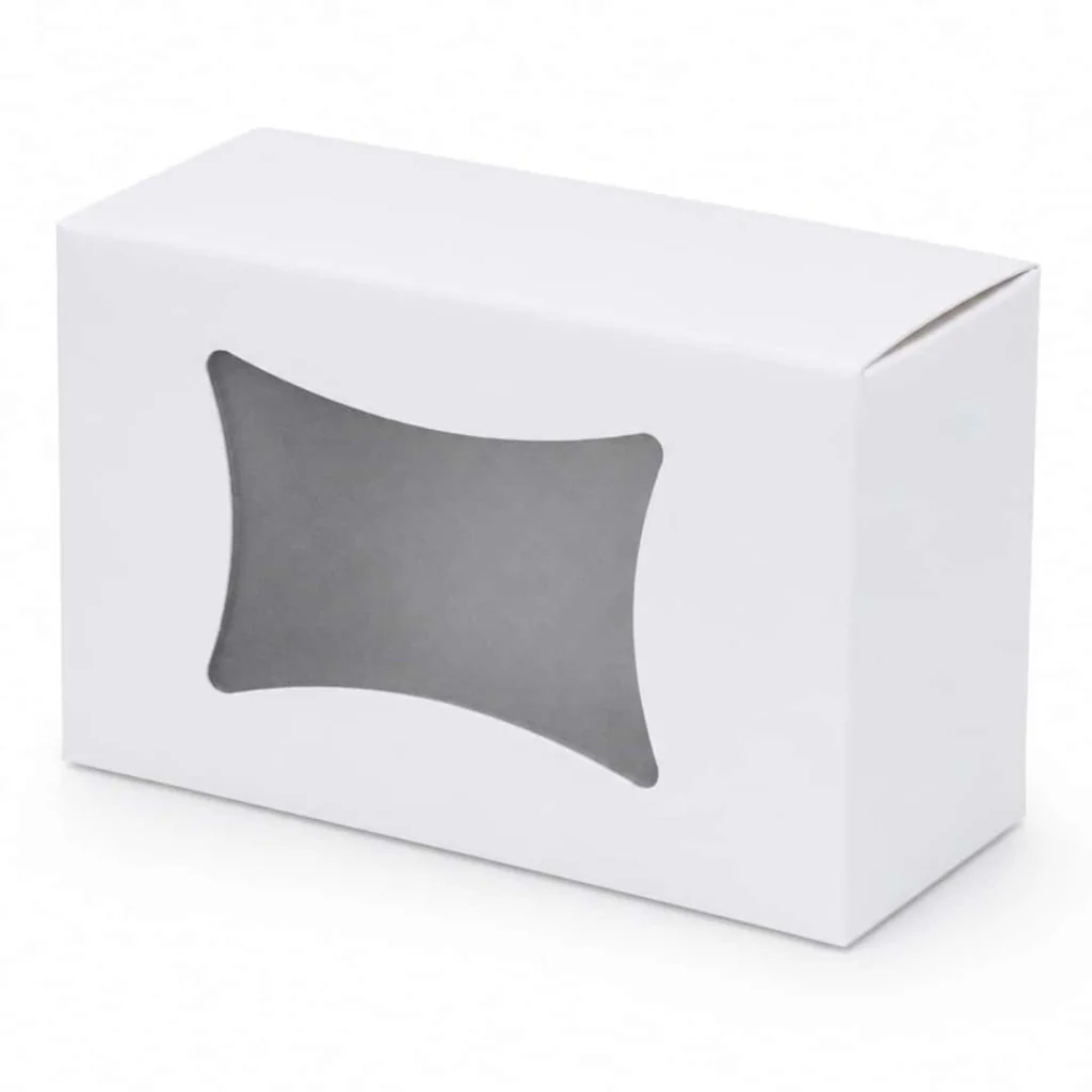 Scatola Bianca Dama Con Finestra Cm.18x9x10h Pz.5 IMBALLAGGI