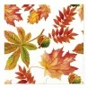 Tovaglioli 3 Veli 33x33 Autunno/foglie Pz 20 PAW