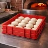 Cassetta Pizza Service Rossa 60x40x7 cm PAVONI