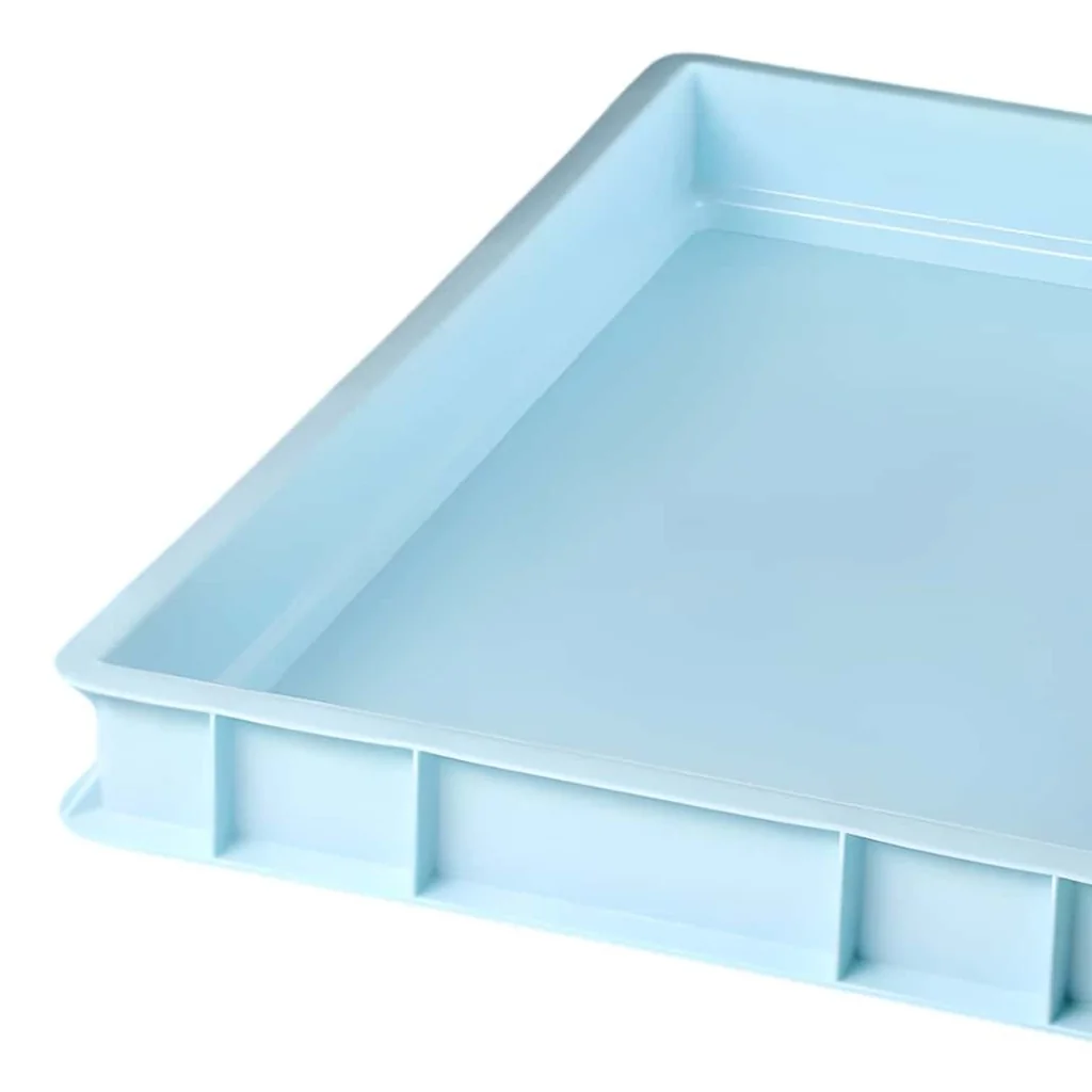 Cassetta Pizza Service Azzurra 60x40x7 cm PAVONI