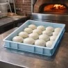 Cassetta Pizza Service Azzurra 60x40x7 cm PAVONI