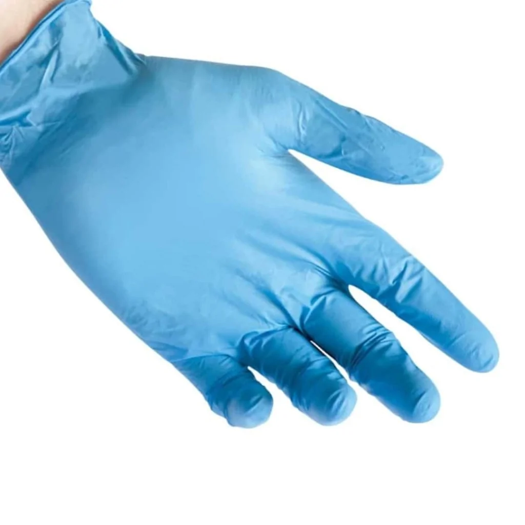 Guanti Nitrile Blu S/polv. 