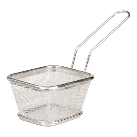 Mini Cestello Friggitrice Rettangolare 13x11,5 Cm MEDRI