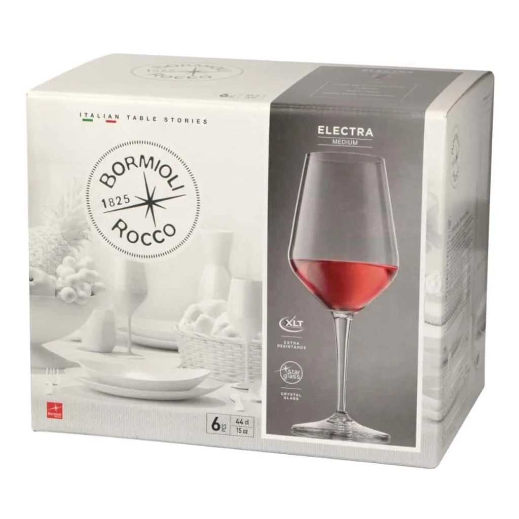 Set 6 Calici Vino Electra Medio 44 cl BORMIOLI ROCCO