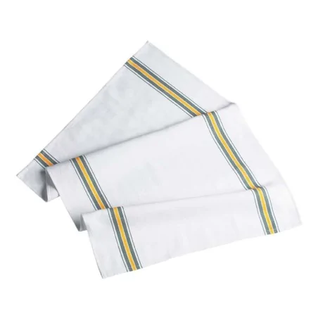Asciugabicchieri Cot 100%bianco C/strisce Egochef EGOCHEF