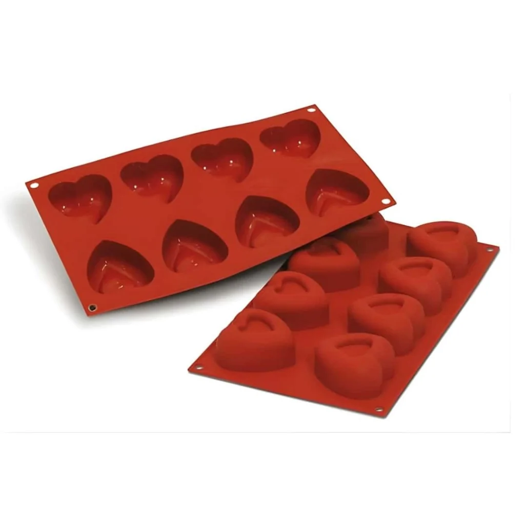 Stampo 8 Cuori Big Passion 59x62 mm SILIKOMART