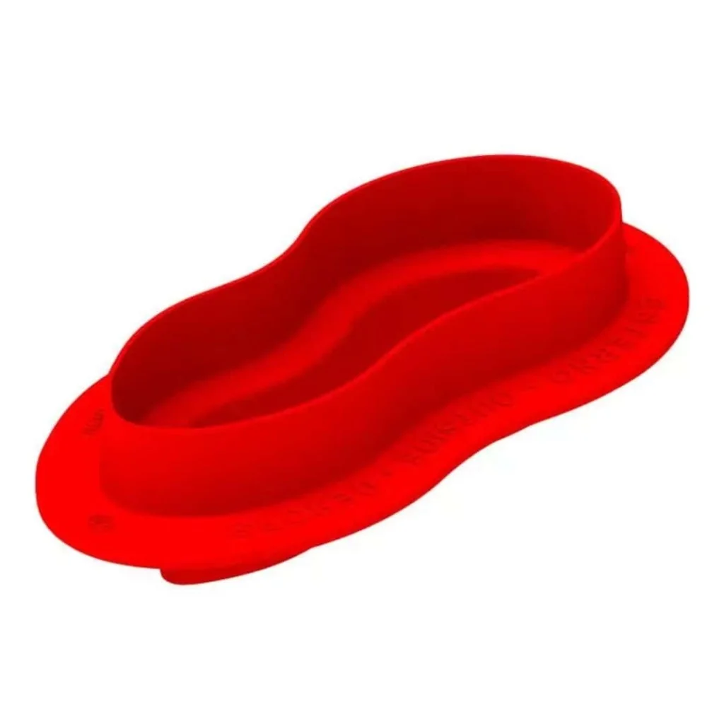 Stampo Silicone Arachide100 N°6 107x43 H40 +cutter SILIKOMART