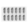 Stampo Silicone Arachide30 N°12 72x29 H27 +cutter SILIKOMART