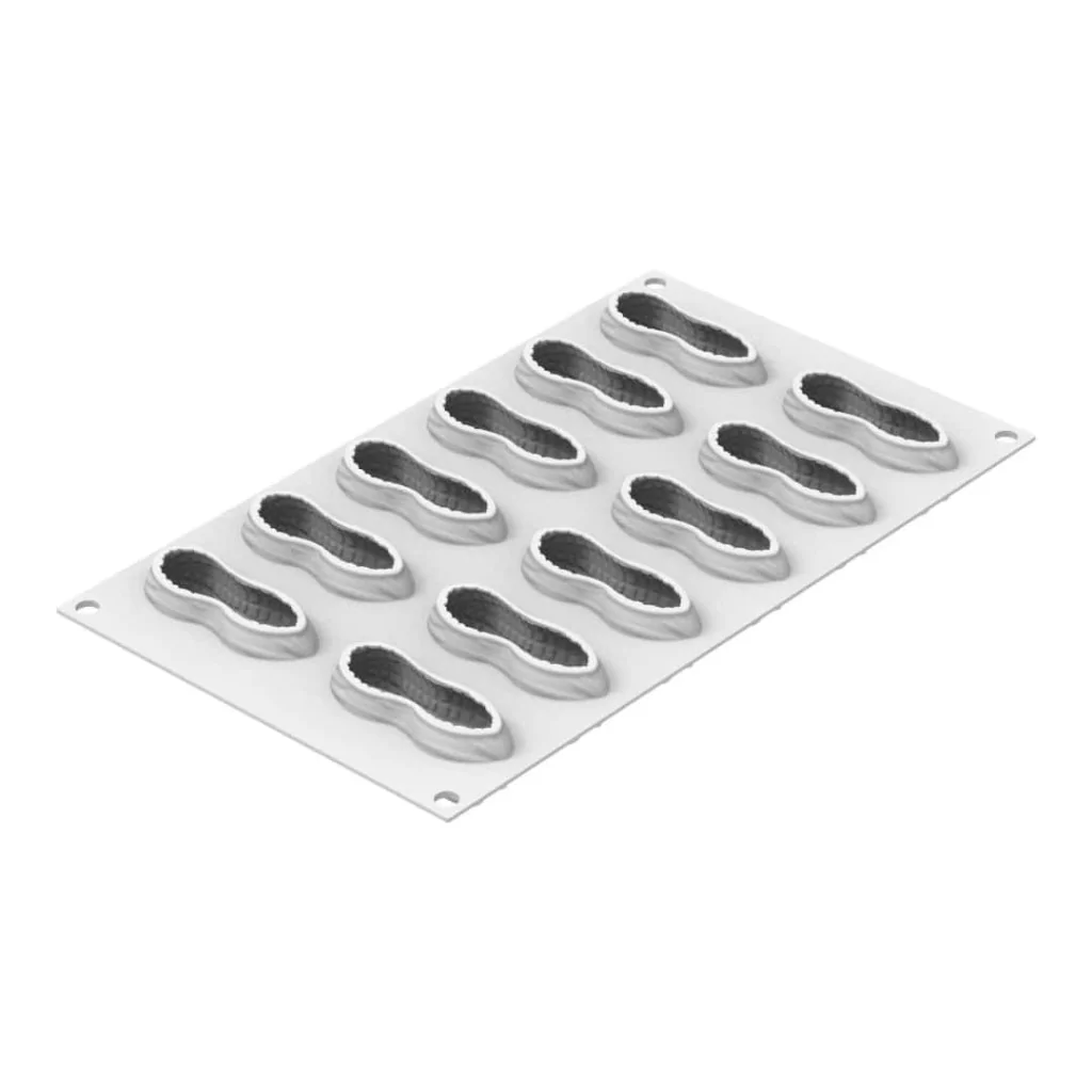 Stampo Silicone Arachide30 N°12 72x29 H27 +cutter SILIKOMART