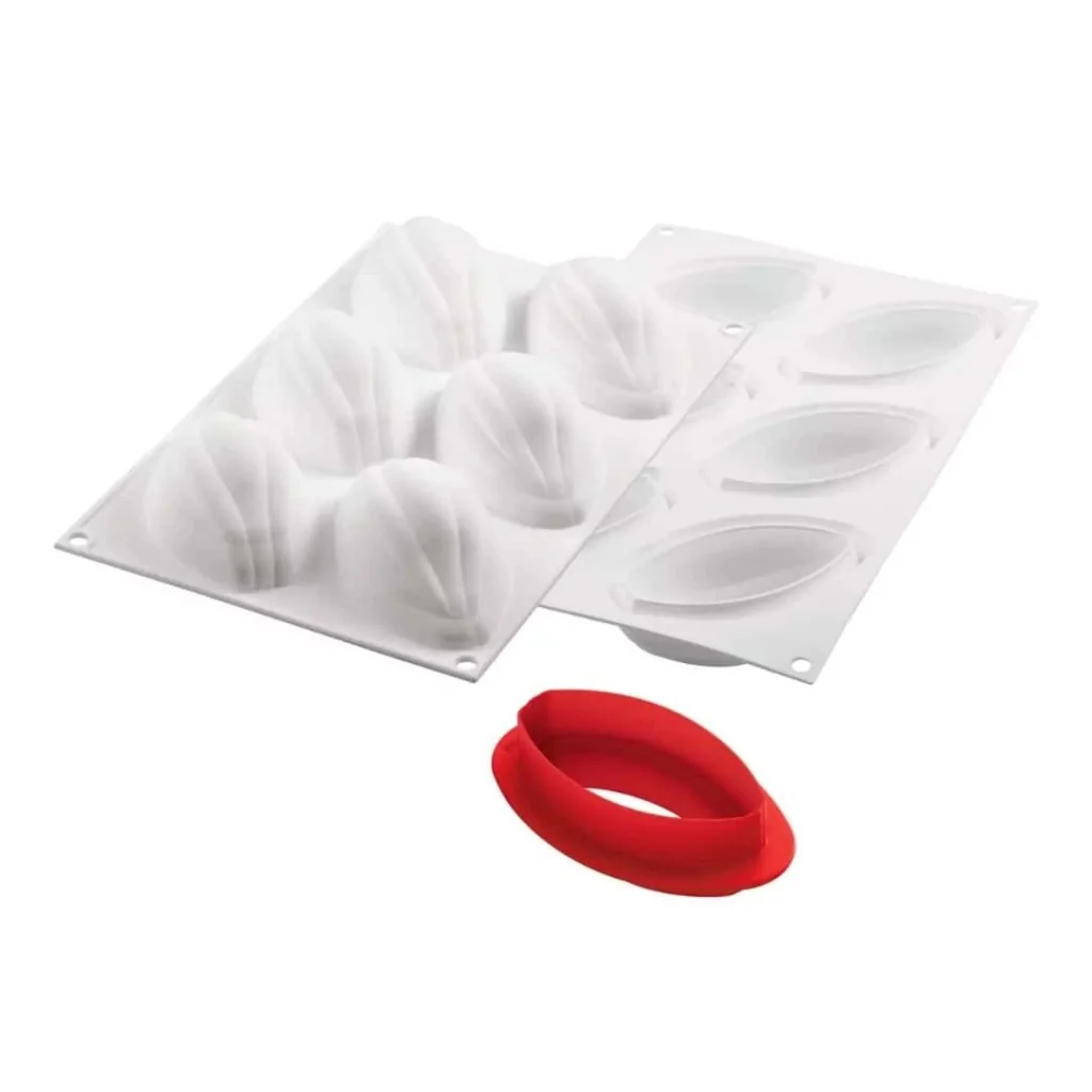 Stampo Silicone Cacao120 102x57 H42 +cutt SILIKOMART