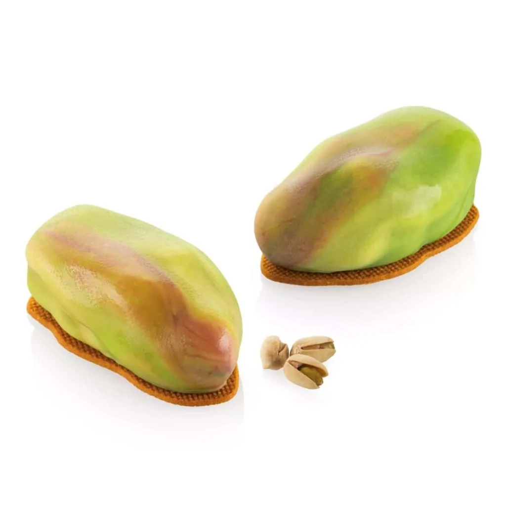 Stampo Silicone Pistacchio120 N°6 99x56 H40 +cutt SILIKOMART