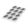 Stampo Silicone Pistacchio30 N°12 62x35 H25 +cutt SILIKOMART