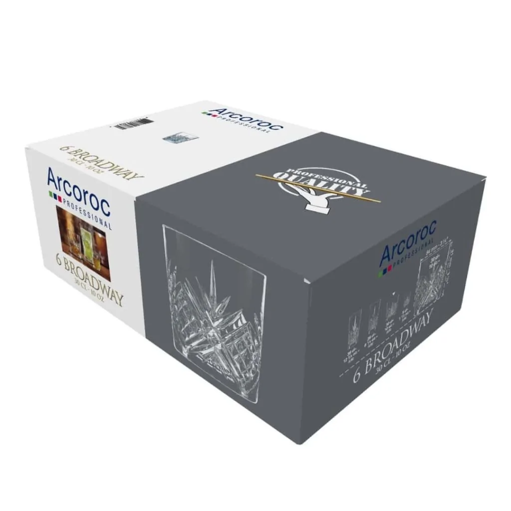 Set 6 Bicchieri Cocktail Broadway 30 cl ARCOROC
