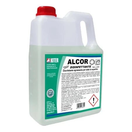 Disinfettante Sgrassatore Alcor 3 lt - Fungicida e Battericida Kiter