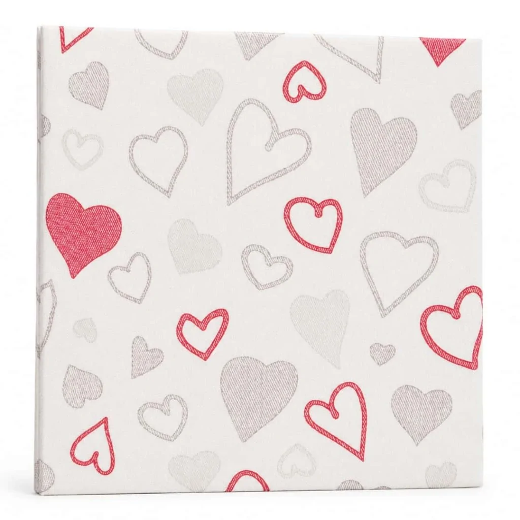 Tovagliolo Heart Rosso Paptex 40x40 cm Pz 50 VENTIDUE