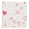 Tovagliolo Heart Rosso Paptex 40x40 cm Pz 50 VENTIDUE
