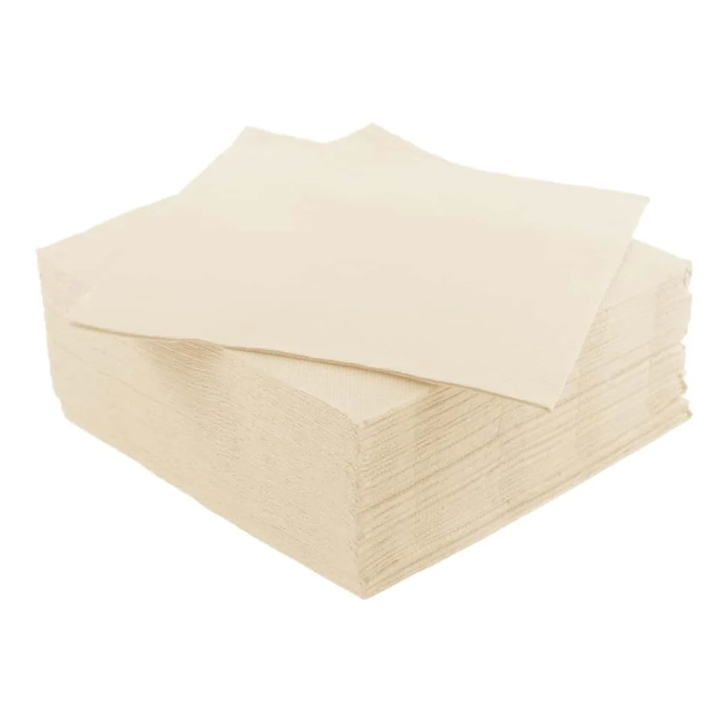 Tovagliolo 38x38 Tissu Microcoll Avorio Pz.40 Ip DT