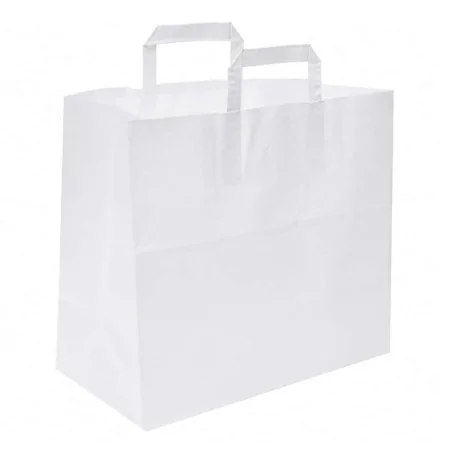 Sacchetti Sos Con Manici 28x17x29 Cm Bianca 10pz SIGNORBIO