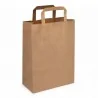 Sacchetti Sos Con Manici 22x11x28 Cm Natural Kraft 10pz