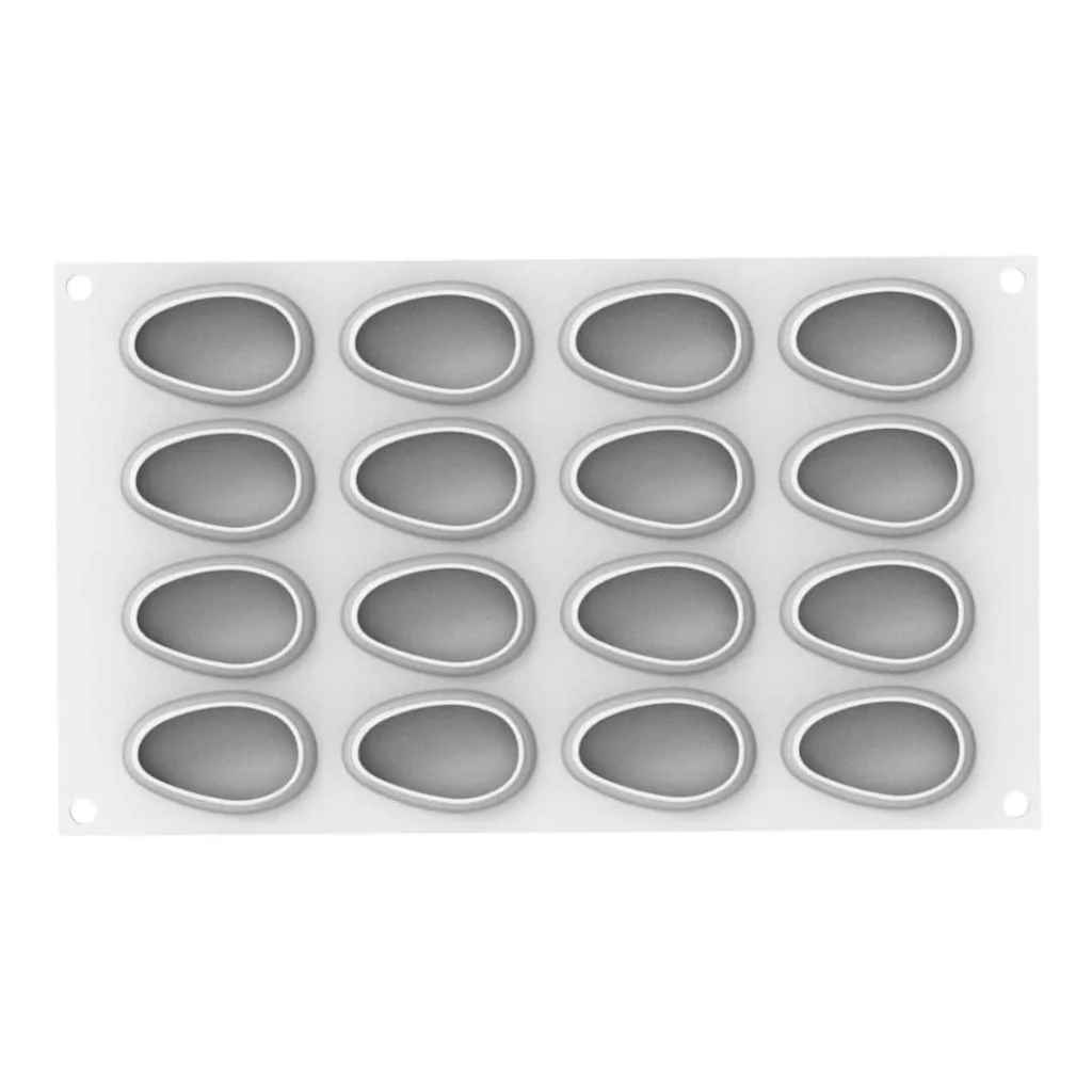 Stampo Silicone Mango30 N°16 57x35h26+cutt SILIKOMART