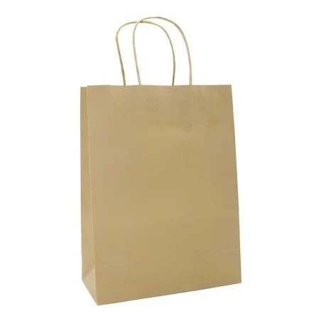 Sacchetti Avana con Manici 16+8x23 cm 10 Pz IMBALLAGGI