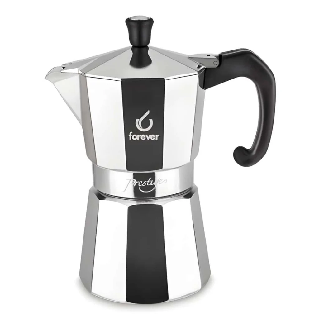 Caffettiera Moka Alluminio 1/2 Tazza Prestige FOREVER