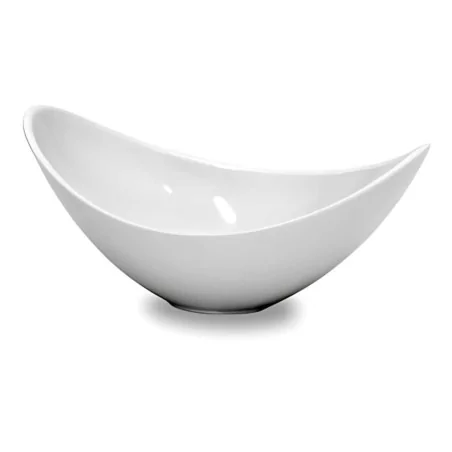 Insalatiera Melamina Ovale Bianca 28x17 cm LE NOUVEAU COQ