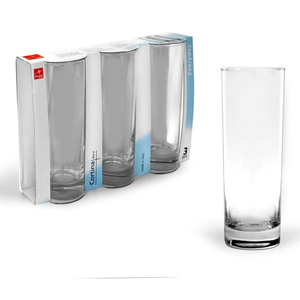 Set 3 Bicchieri Cortina Long Drink 30,5 cl BORMIOLI ROCCO