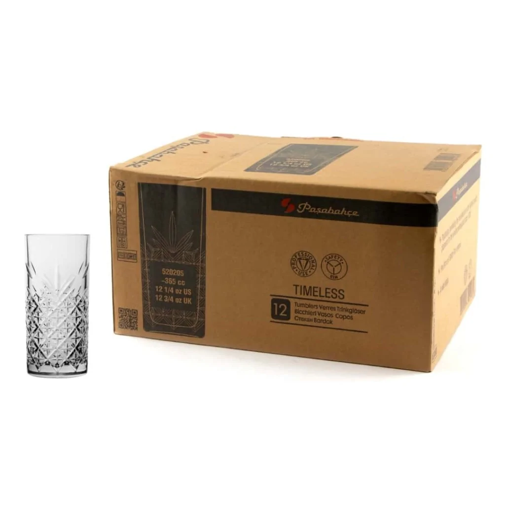 Set 12 Bicchieri Long Drinks Timeless 36,5 cl PASABAHCE