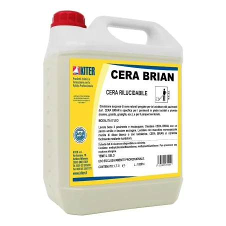 Cera Brian per Marmi e Graniti 5 lt KITER