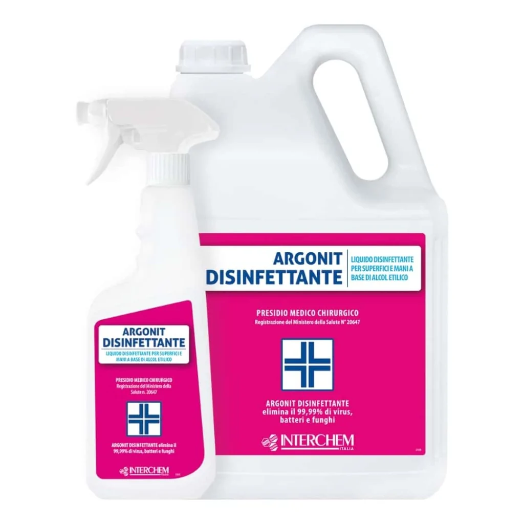 Argonit Disinfettante Alcolico Superfici 750 ml INTERCHEM