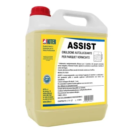 Assist Emulsione Autolucidante Parquet 5 lt KITER